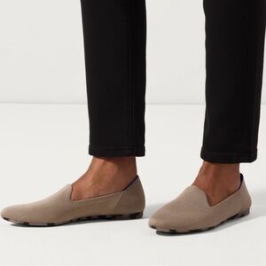 Rothy’s -women’s The Almond Loafer flat slip on knit shoes portobello brown SZ 8